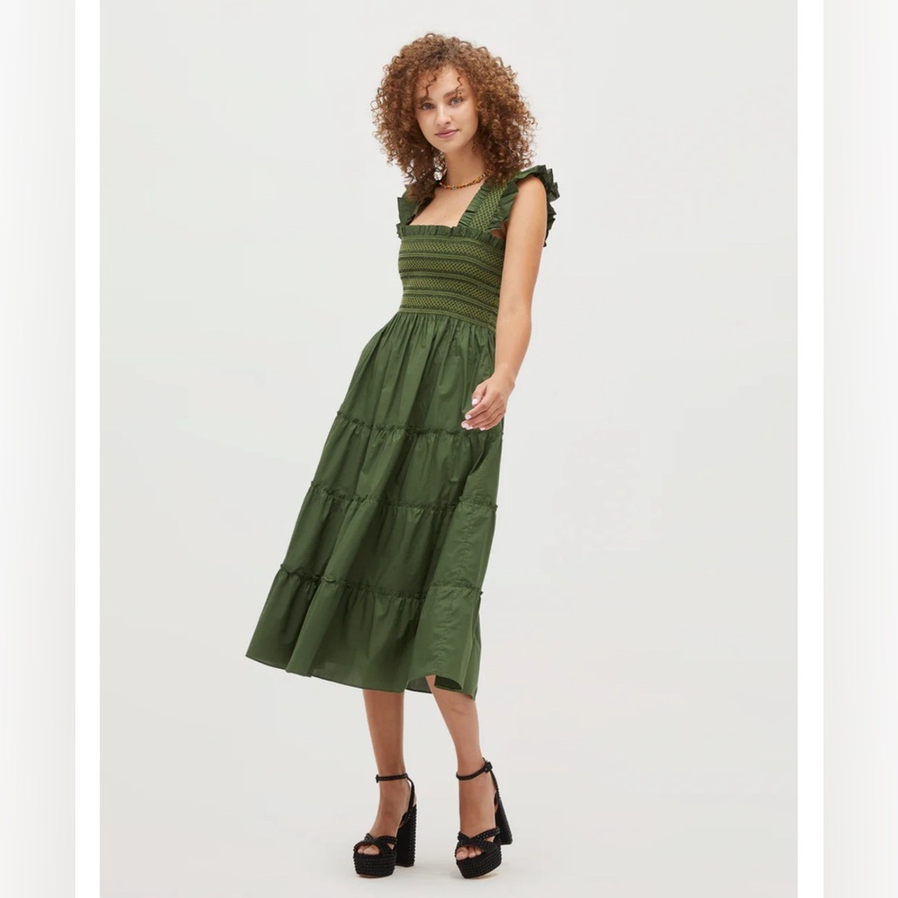 ISO Leaf Green Nap dress xsm